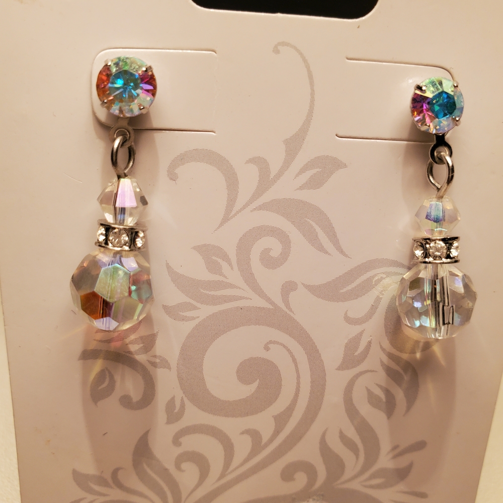 Crystal Drop Earrings